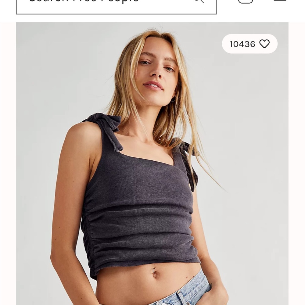 NWT Free People Boulevard Tank sz XS